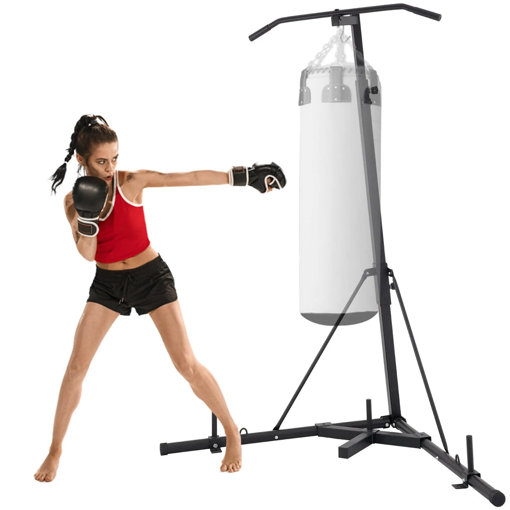 Foldable Height Adjustable Punching Bag Stand B232830