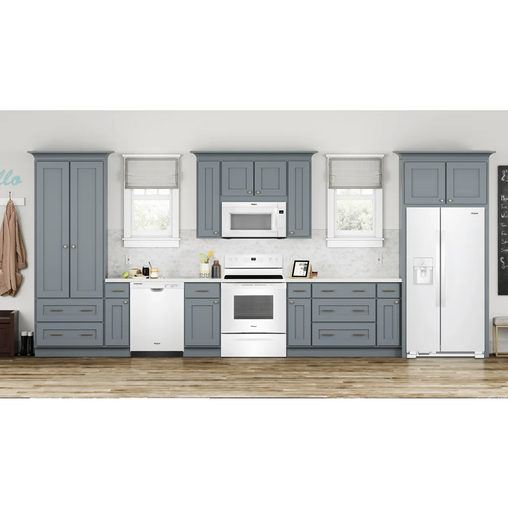 25 cu ft. Side-by-Side Refrigerator in Black X472