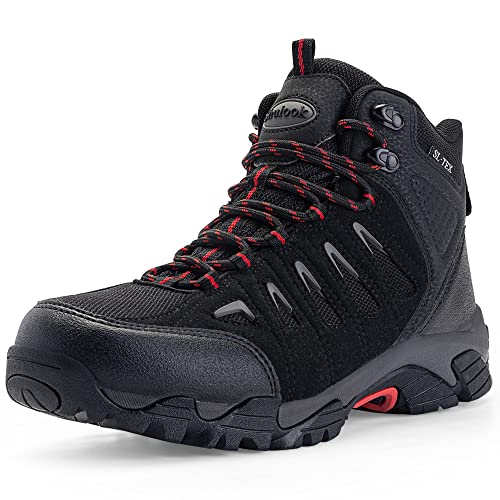 Men's Waterproof Non-Slip Lightweight Mid Top Hiking Boots Z927