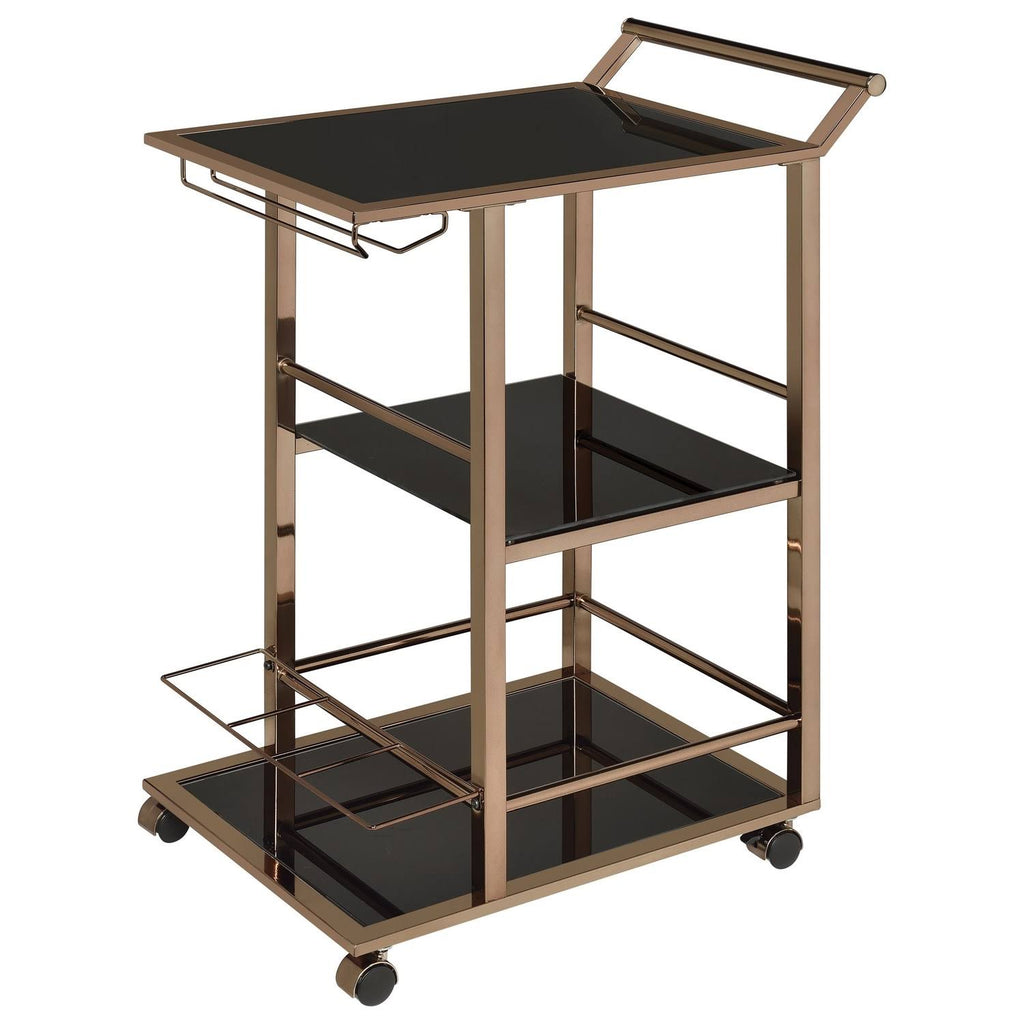 Black Serving Cart E879