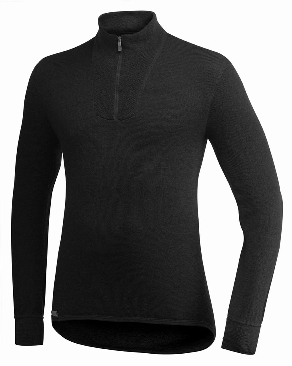 Black Zip Turtleneck Y919