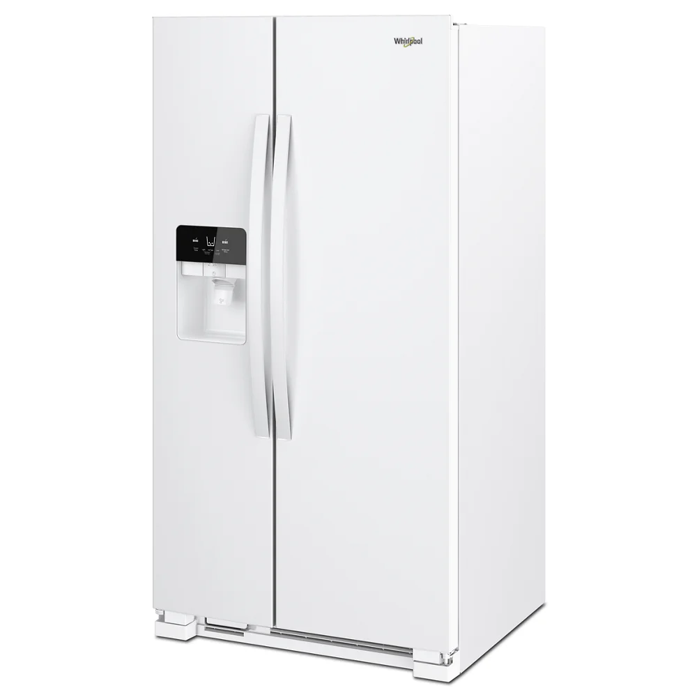 25 cu ft. Side-by-Side Refrigerator in Black X472