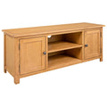 Solid Oak Wood TV Cabinet Y34945