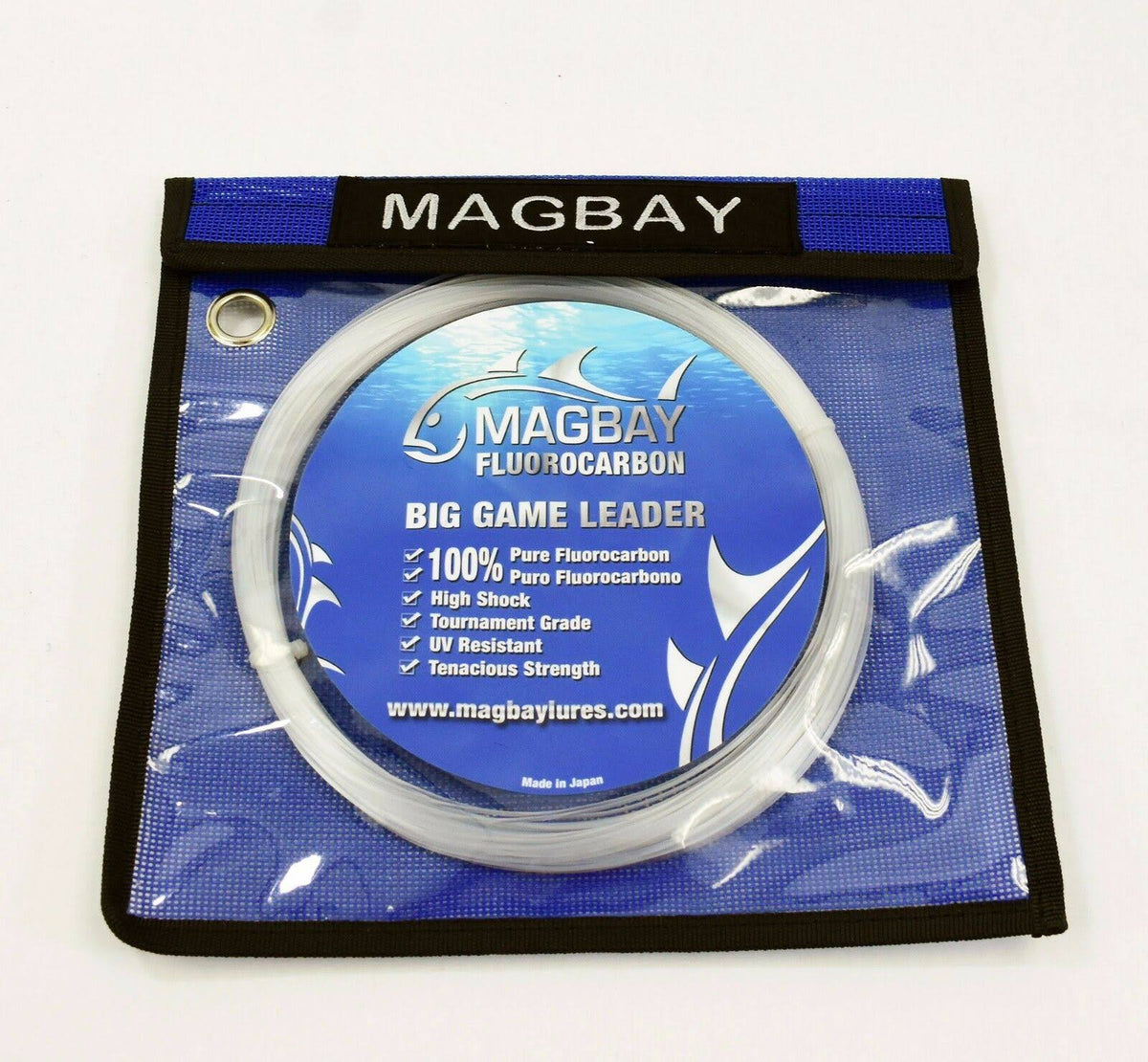 100% Fluorocarbon Fishing Leader 150 lbs 30m U34540