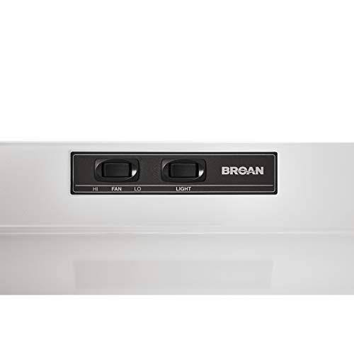 White Under Cabinet Range Hood Insert with Light Z7144