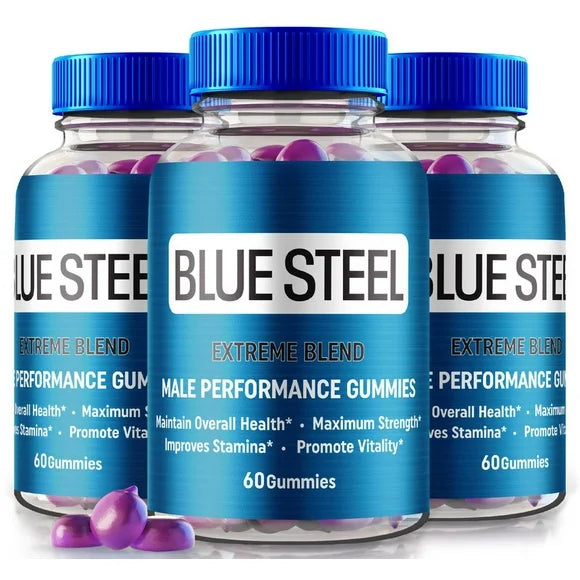 Blue Steel Gummies 180 Gummies F803623