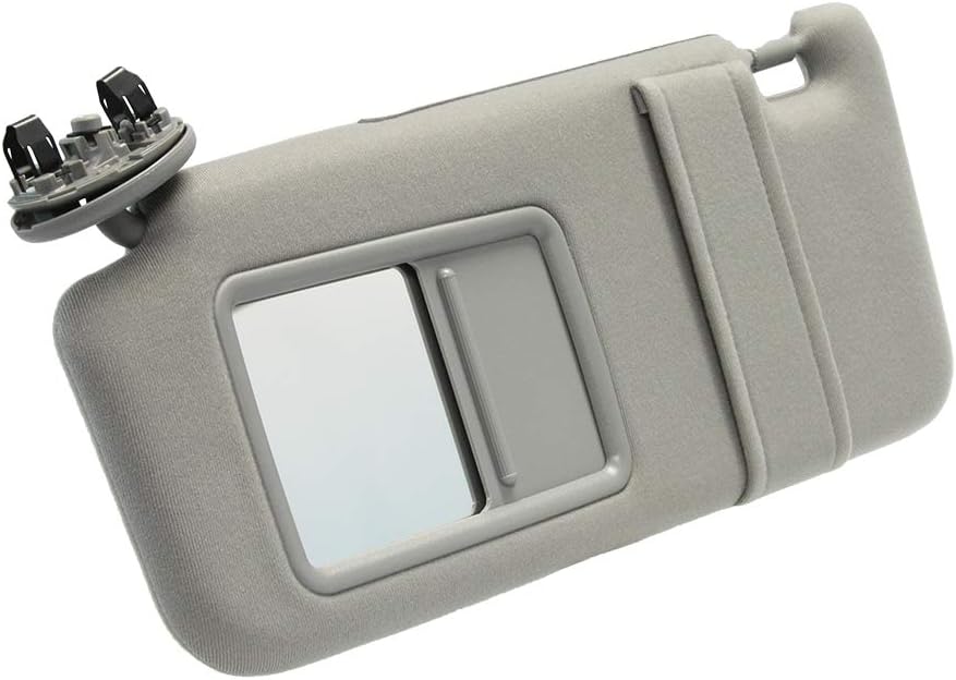 Gray Sun Visor Replacement for 2007-2011 Toyota Camry, Pack of 2 G543