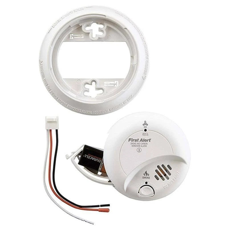 10 Pack Smoke and Carbon Monoxide Detector with Battery Backup N1067