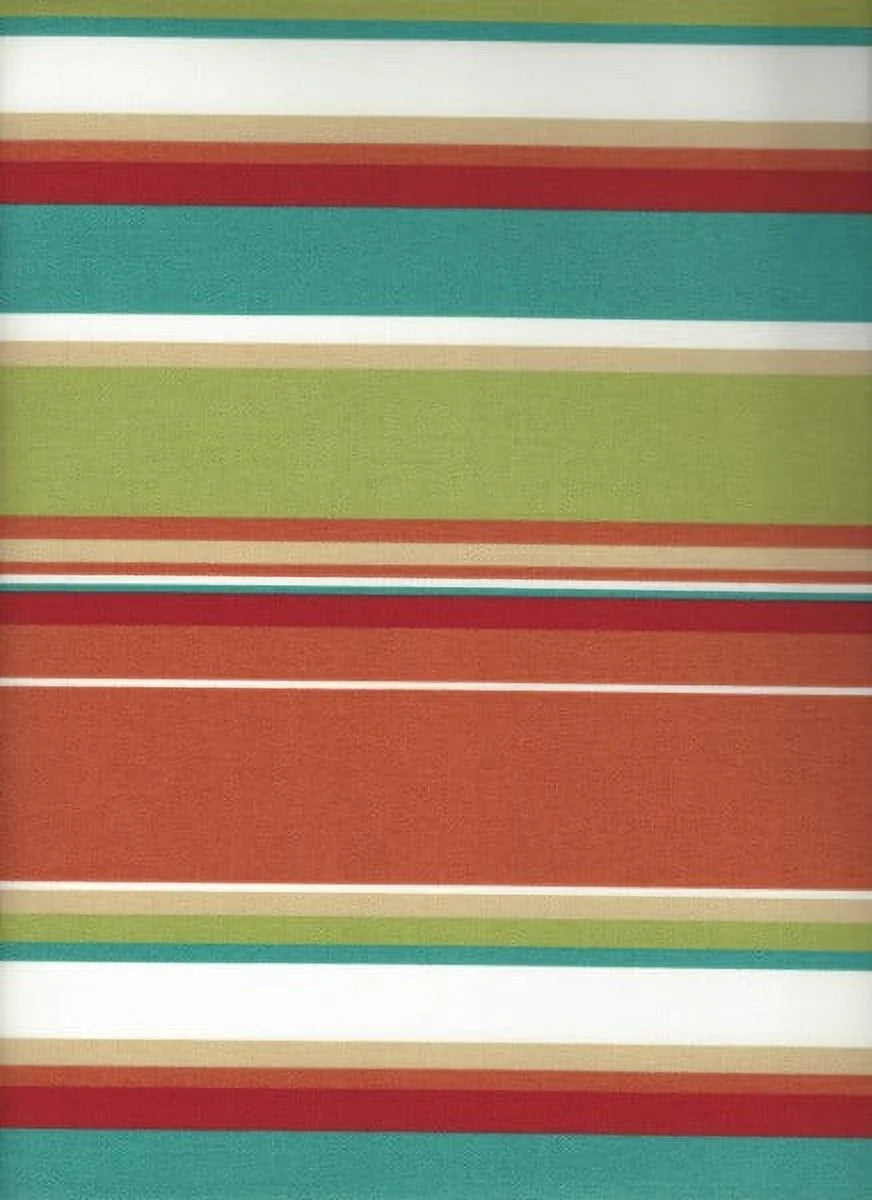 Multicolor Stripe Rectangular Outdoor Throw Pillows 2 Pack A4995