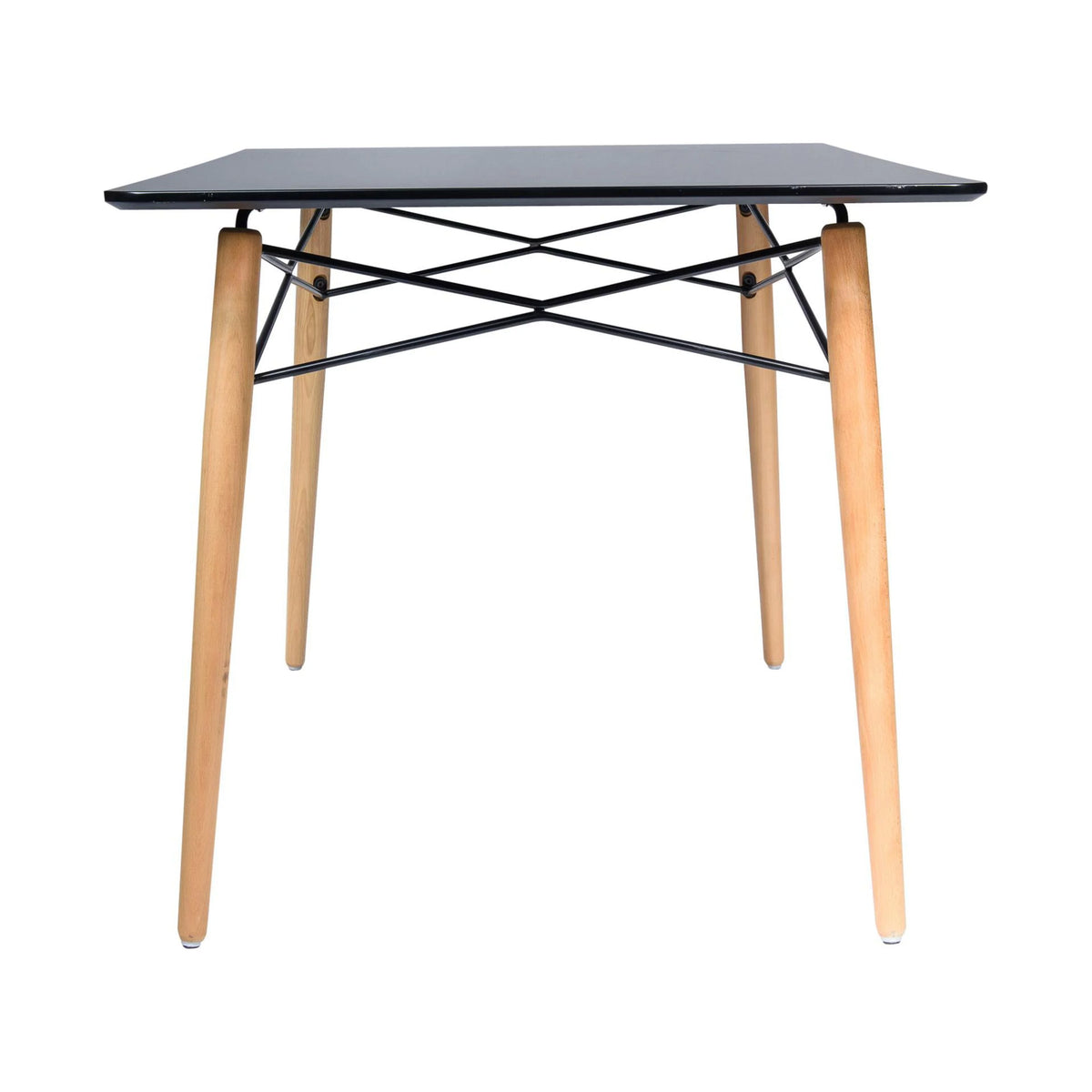 4Ft Rectangle Wooden Top Dining Table N3387