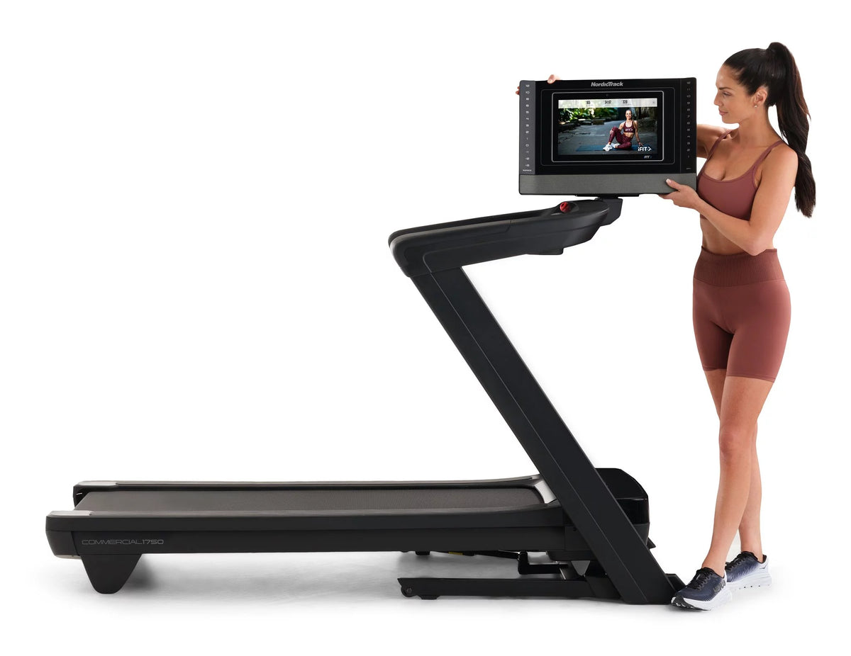 Treadmill with 14” Pivoting Touchscreen T907307