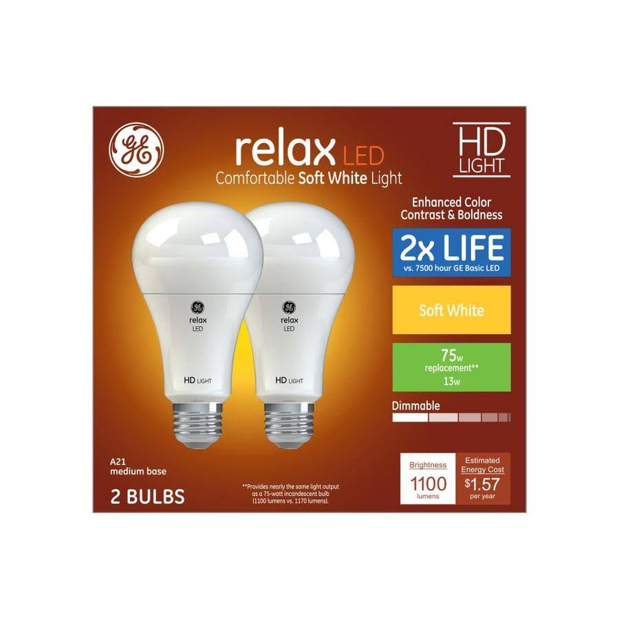 Soft White Dimmable LED Light Bulb 12-Pack F8393