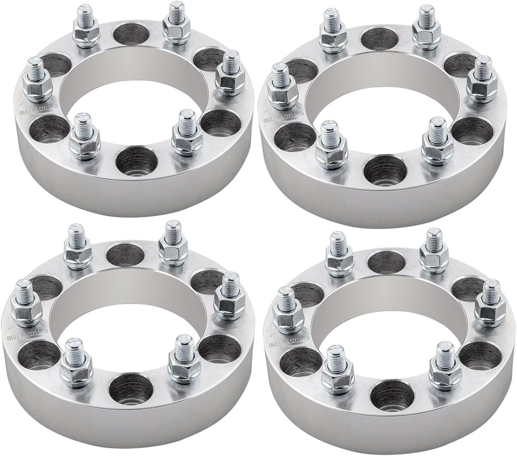 4PC 6x135 to 6x5.5 Wheel Adapters 1.25 Inch with 14x2 Studs R331