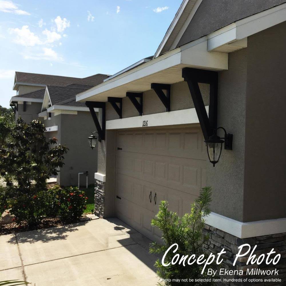 Traditional Block Smooth Bracket, Douglas Fir I86824