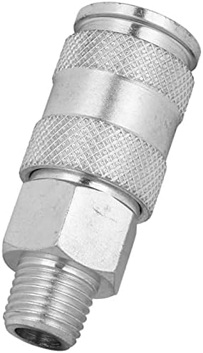 1/4" MNPT High Flow Steel Quick-Connect Coupler Box of 10 Z37401