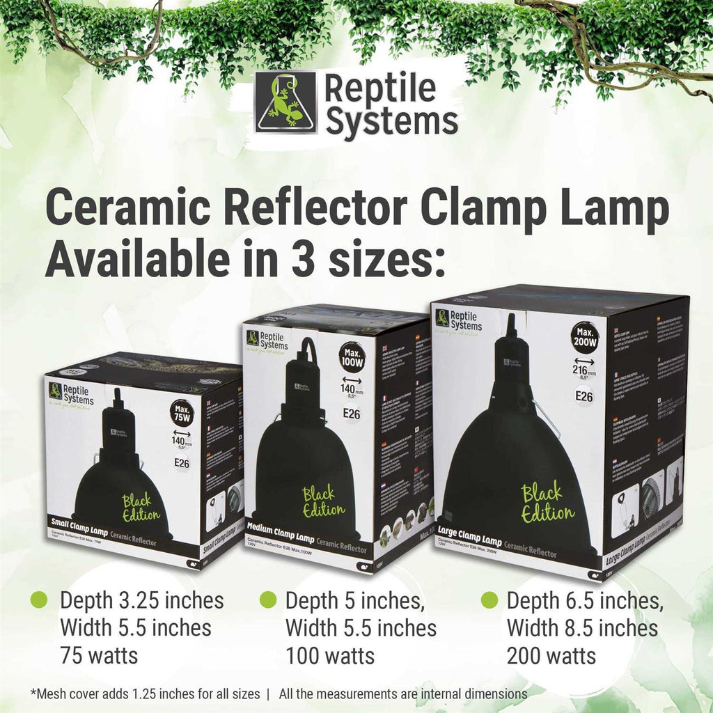 Clamp Lamp Ceramic Reflector H28117