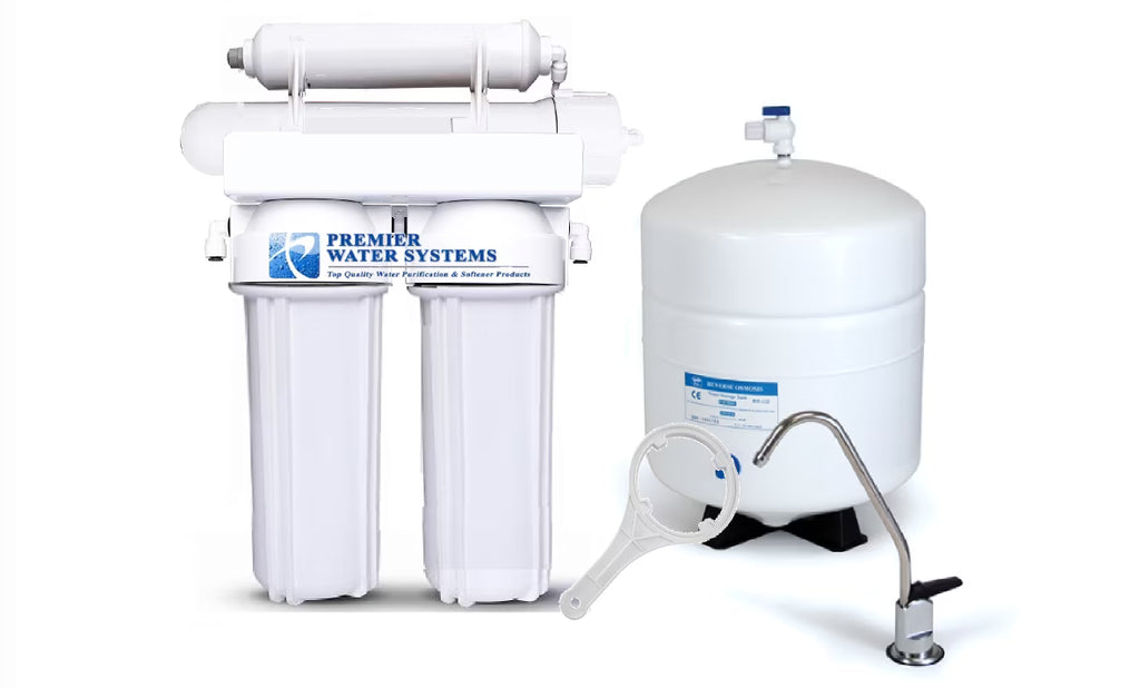Under-Sink Reverse Osmosis Drinking Water Filtration System 100 GPD Q88808