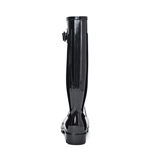 Women's Tall Rain Boots Waterproof Wellington Rubber Boots B564