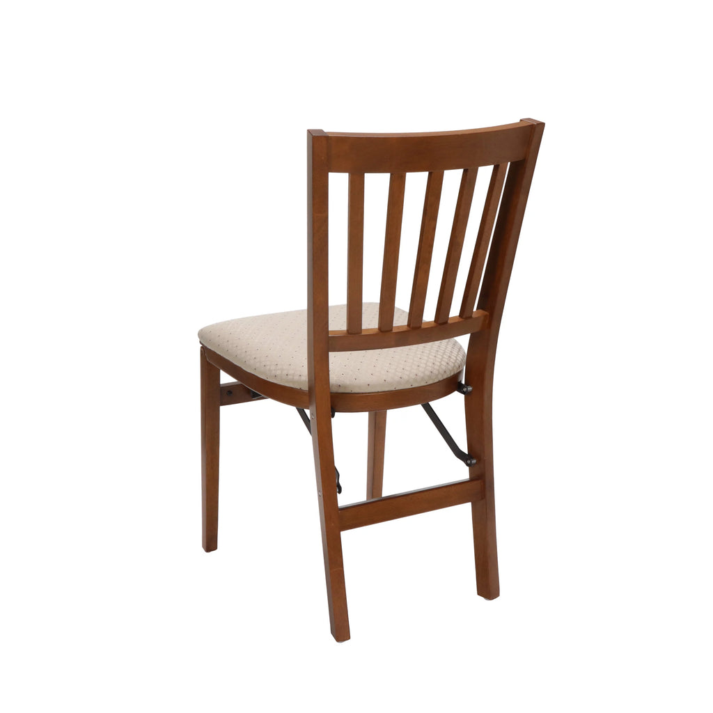Folding Hardwood Chair Fruitwood (2-Pack) E424239