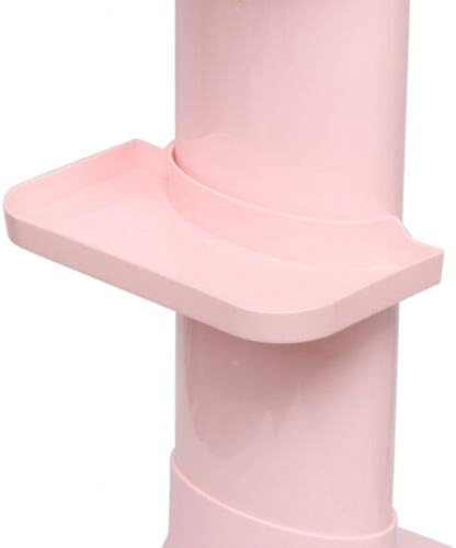 Pink Rolling Trolley with Storage Tray L874872