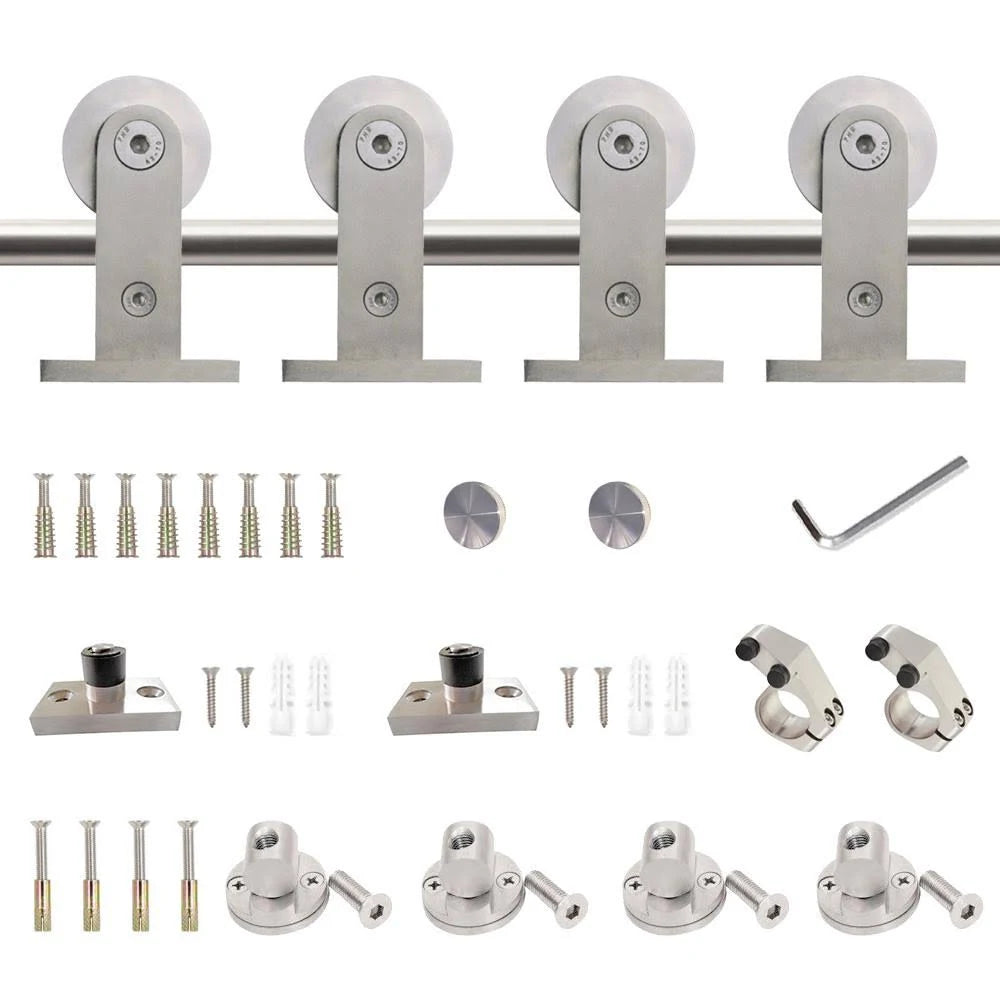 Sliding Double Barn Door Hardware Kit 72 in. C87538