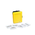 Medium Yellow Wall Case with Label Kit, 1 Shelf E26957