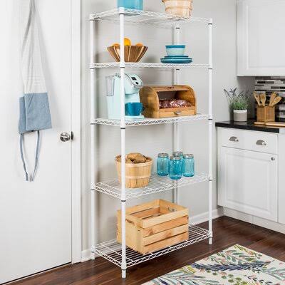 White Shelving Unit G3643