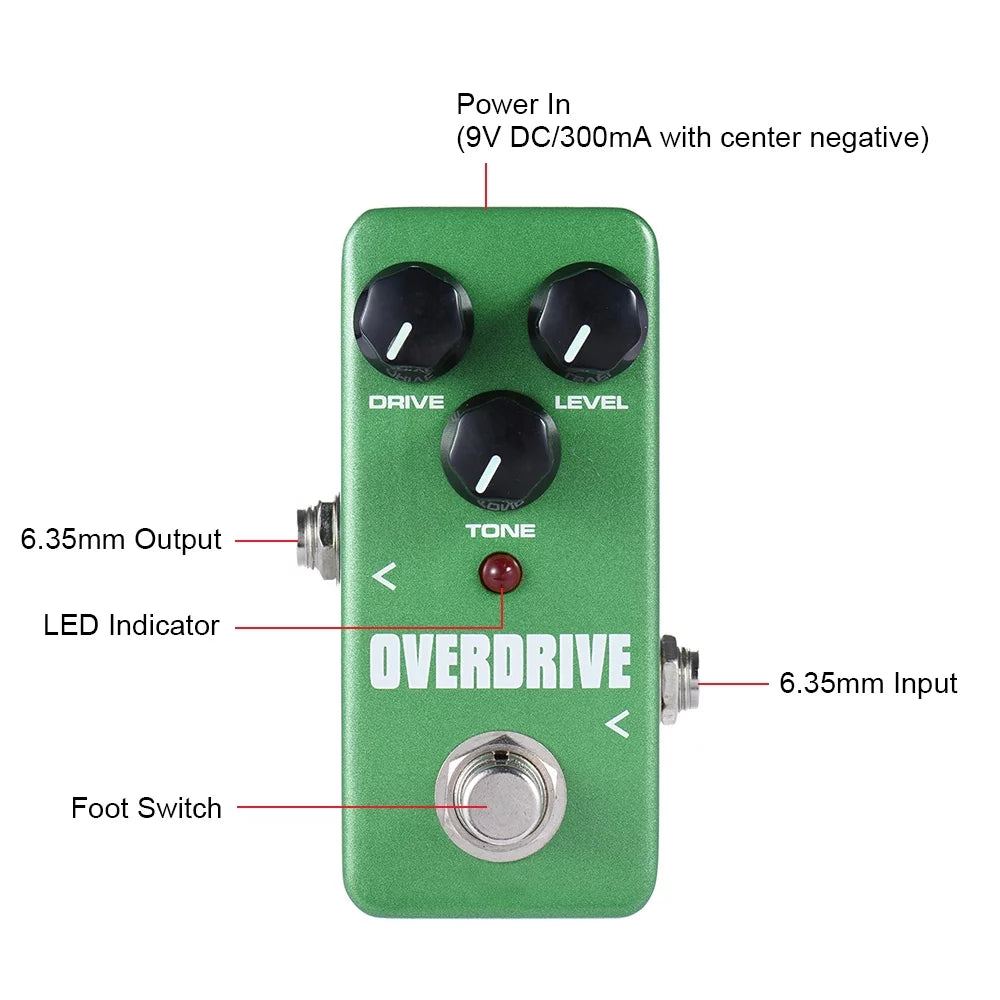 Overdrive Guitar Effect Pedal N2085