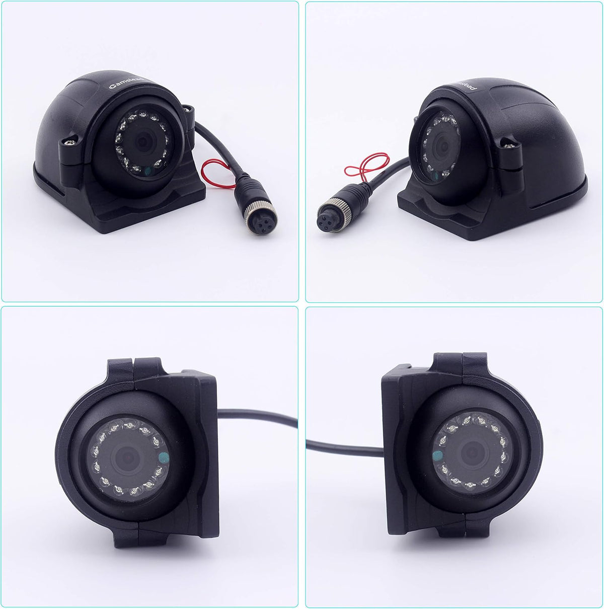 9 inch Monitor Built-in DVR Backup Camera System with Quad Split Screen V947