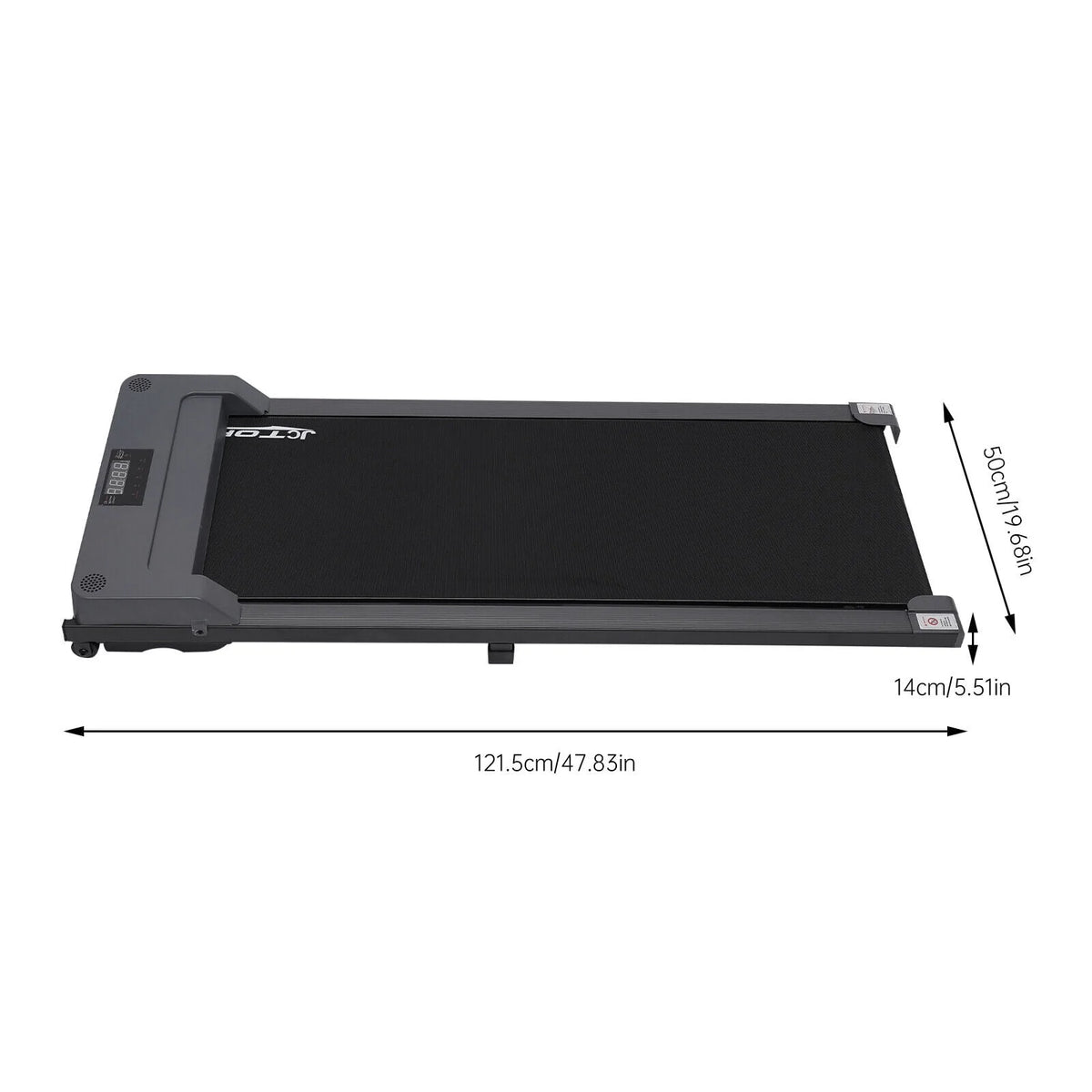 Portable Under Desk Treadmill with Remote Control and LED Display Pink R5063