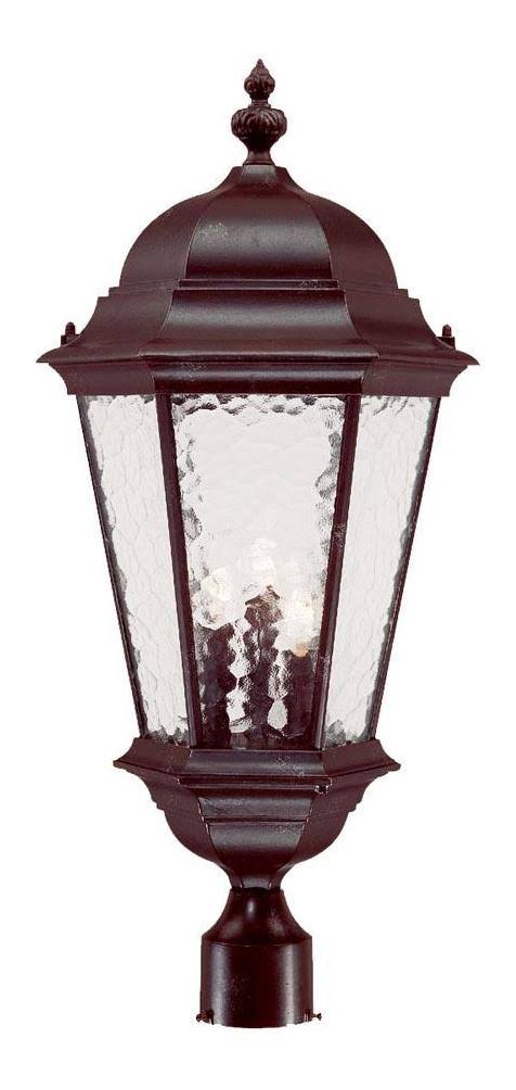 3-Light Post Mount Light G954