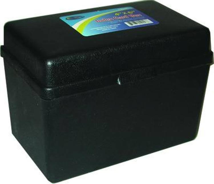 Index Card Plastic Storage Box P386164