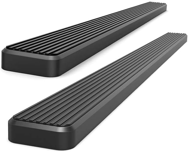 5in Black Running Boards J151