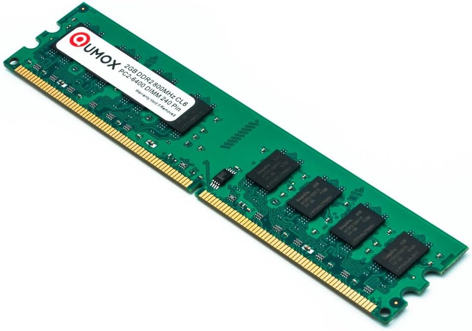 8GB (2X 4GB) DDR2 800MHz PC2-6400 DIMM Desktop Memory G95382