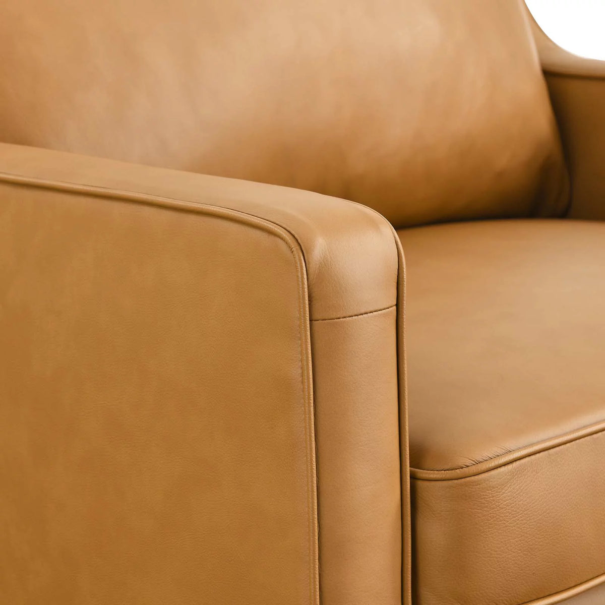 Tan Leather Armchair L3373