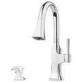 Polished Chrome Pull-Down Kitchen Faucet C753300