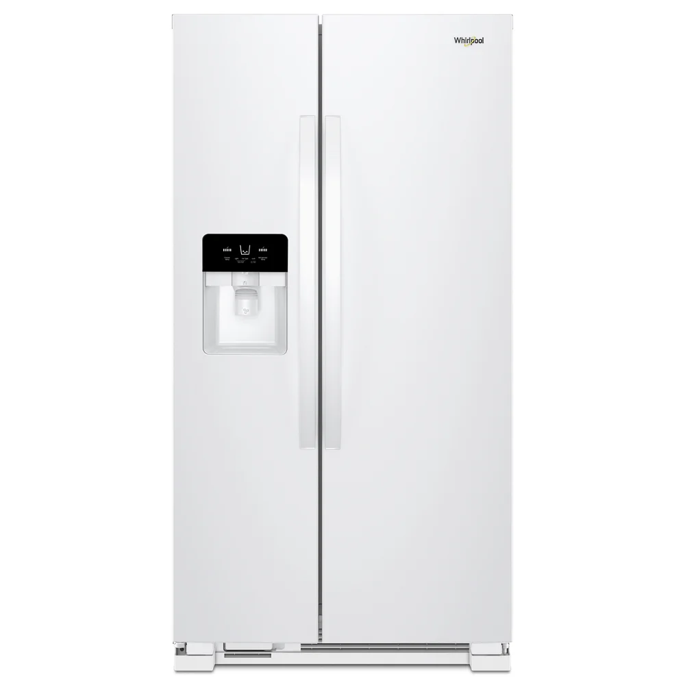 25 cu ft. Side-by-Side Refrigerator in Black X472