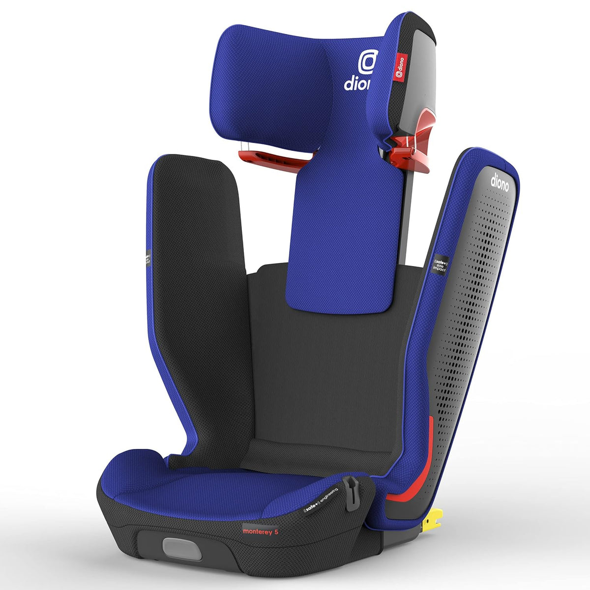 High Back Booster Car Seat with Expandable Height and Width, Compact Fold, Black G25566