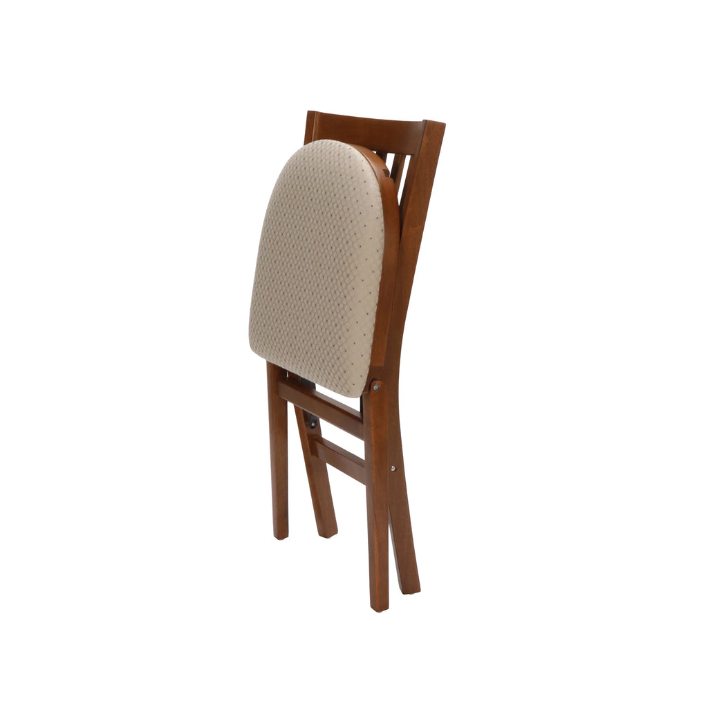 Folding Hardwood Chair Fruitwood (2-Pack) E424239