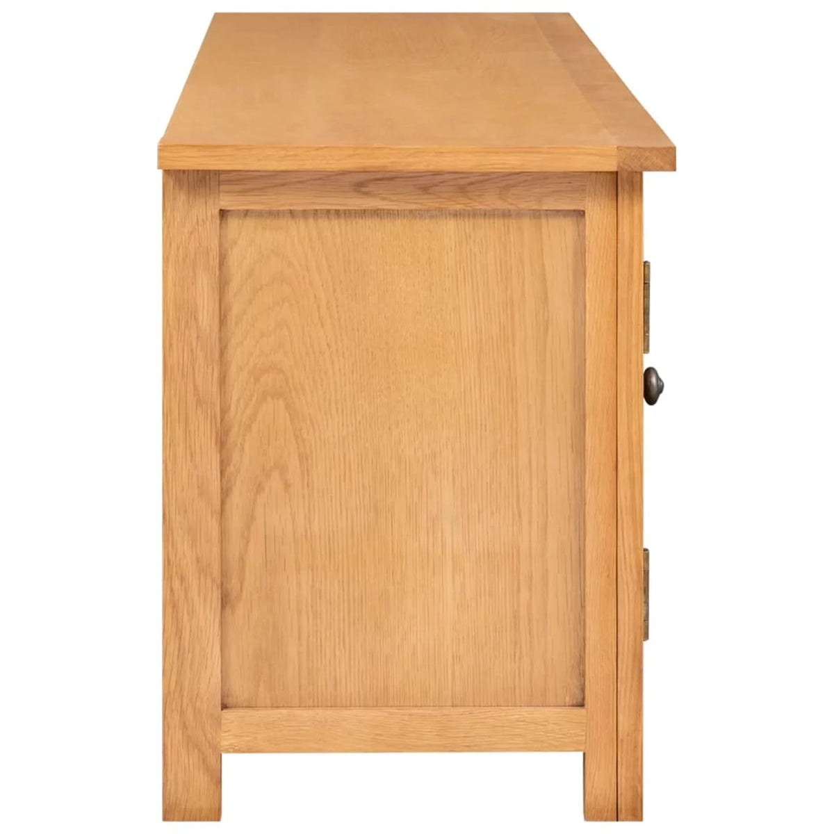 Solid Oak Wood TV Cabinet Y34945