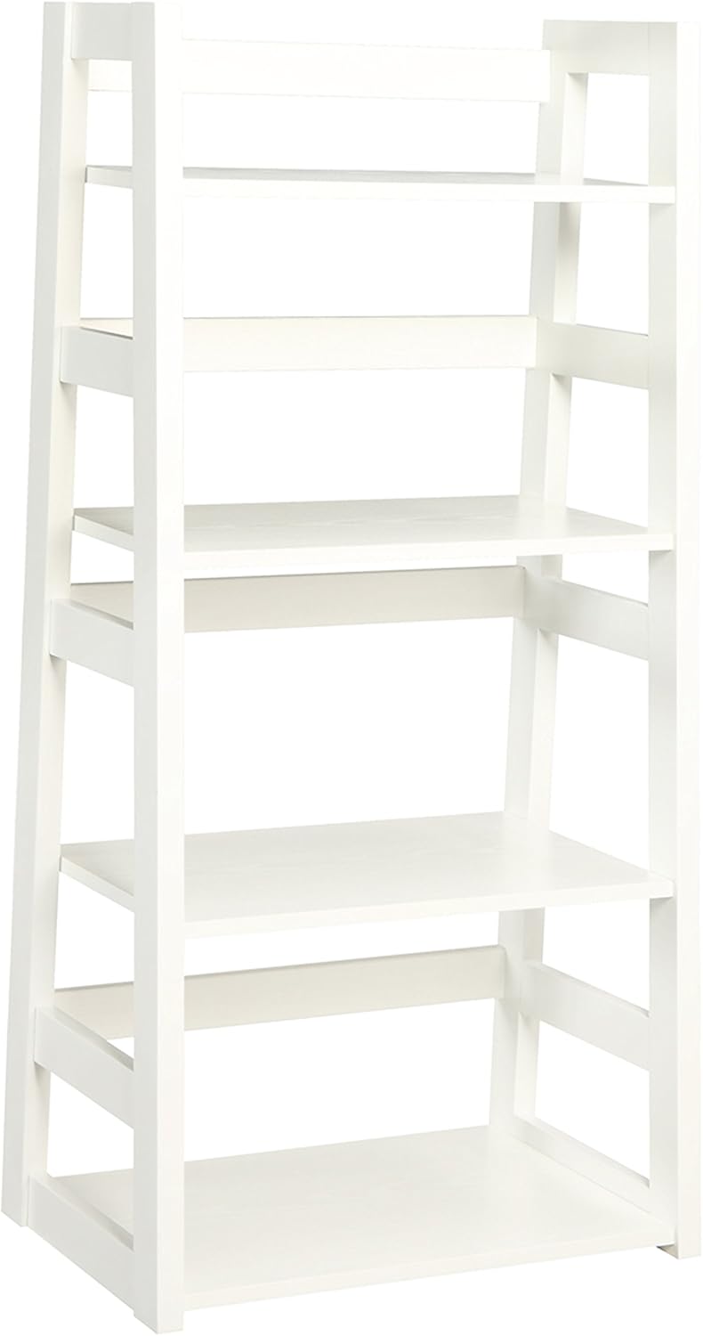 Black Trestle Bookcase Q458