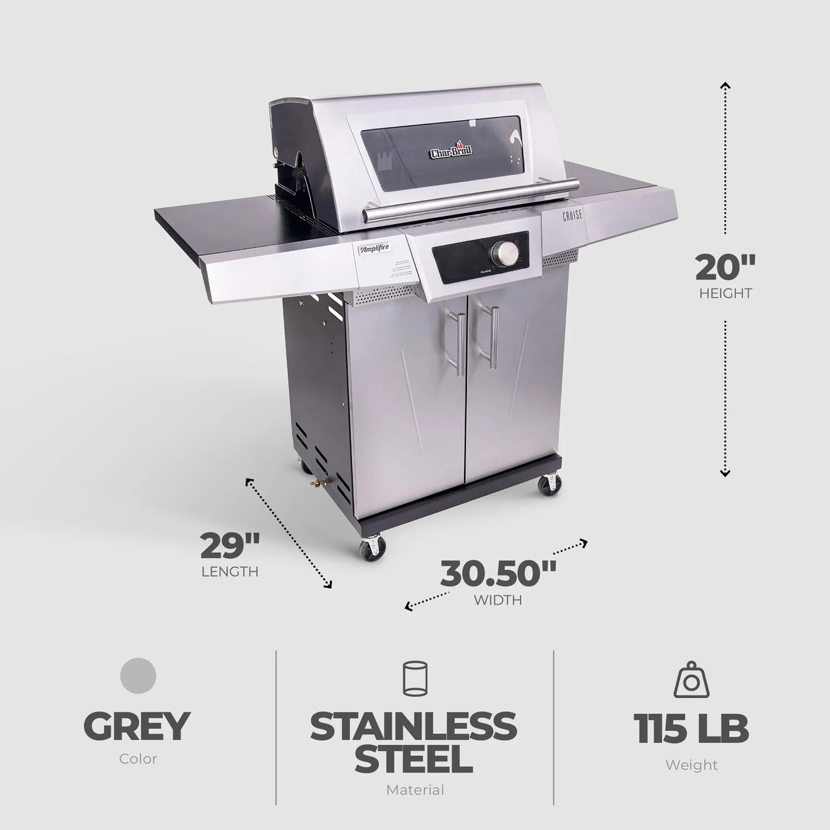 3-Burner Gas Grill A673