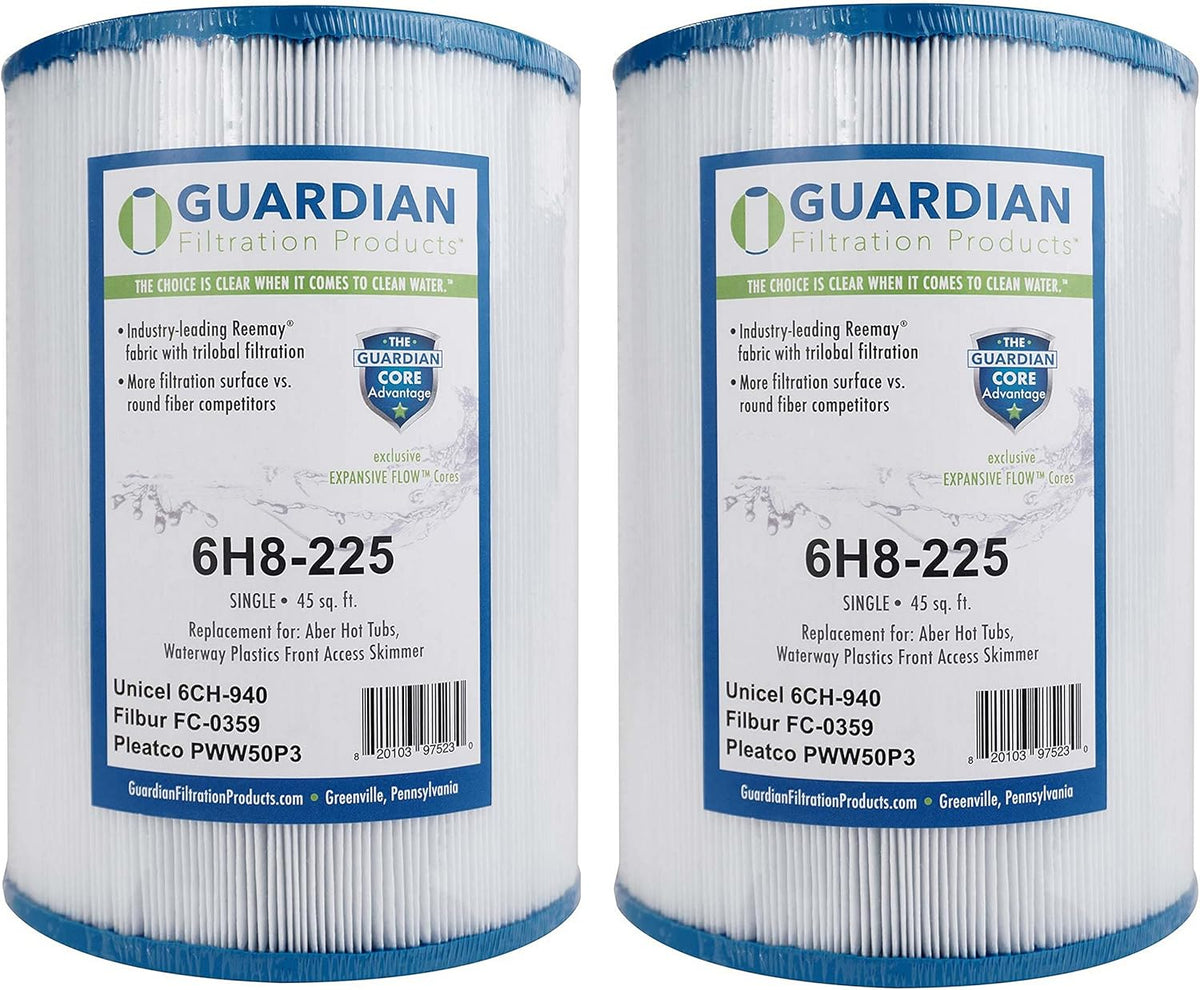 2 Pack Spa Filter Cartridges U657