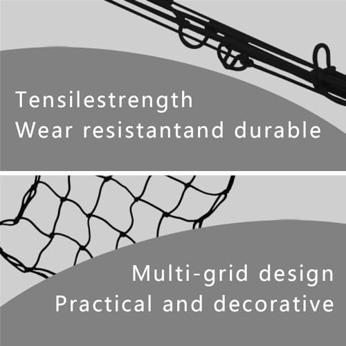 Small Cargo Net with 6 Metal Hooks Z750712