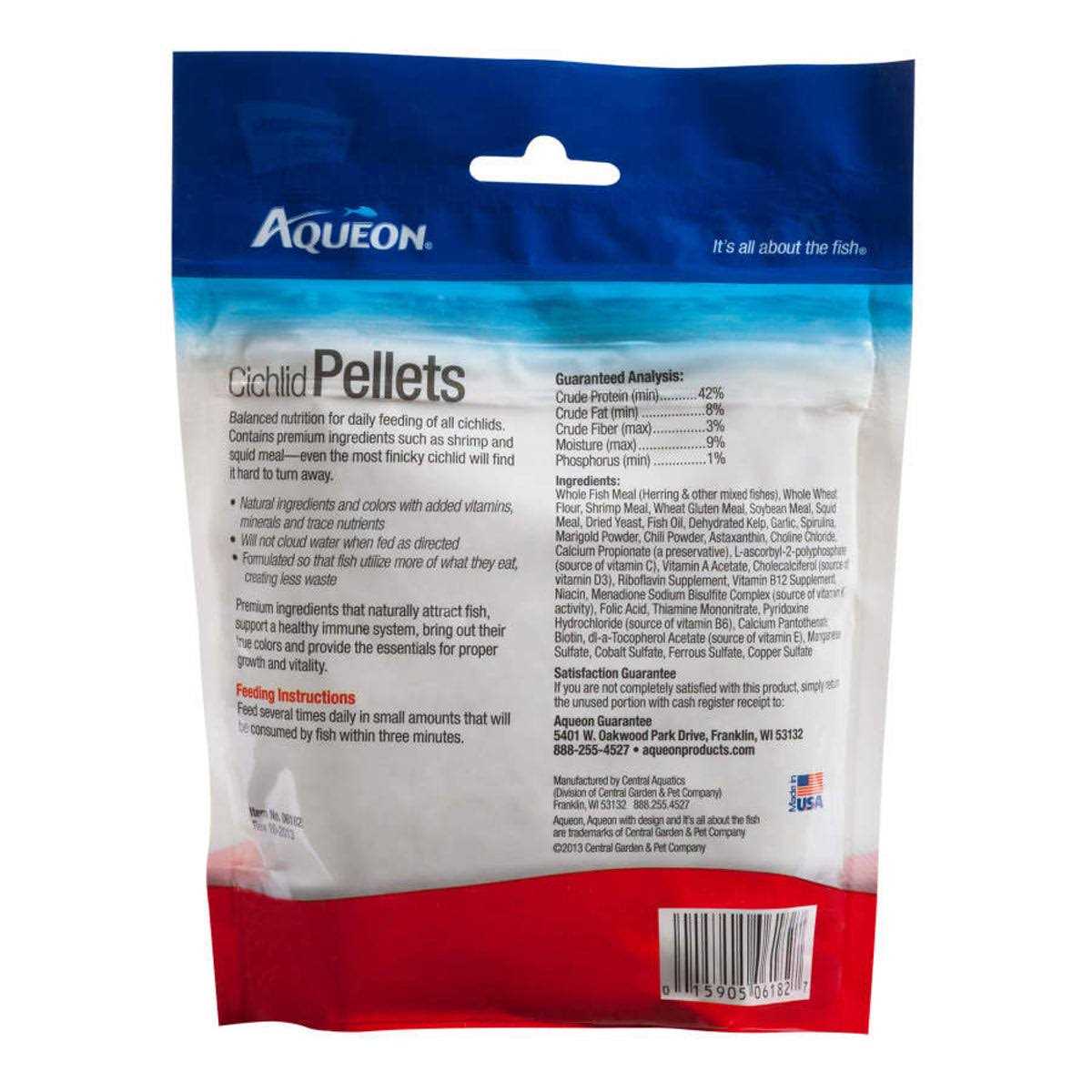 Cichlid Food Pellets J9998