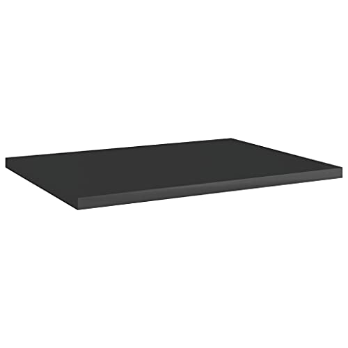 Gray 31.5"x11.8"x0.6" Wood Shelf Boards 4 pcs B74710