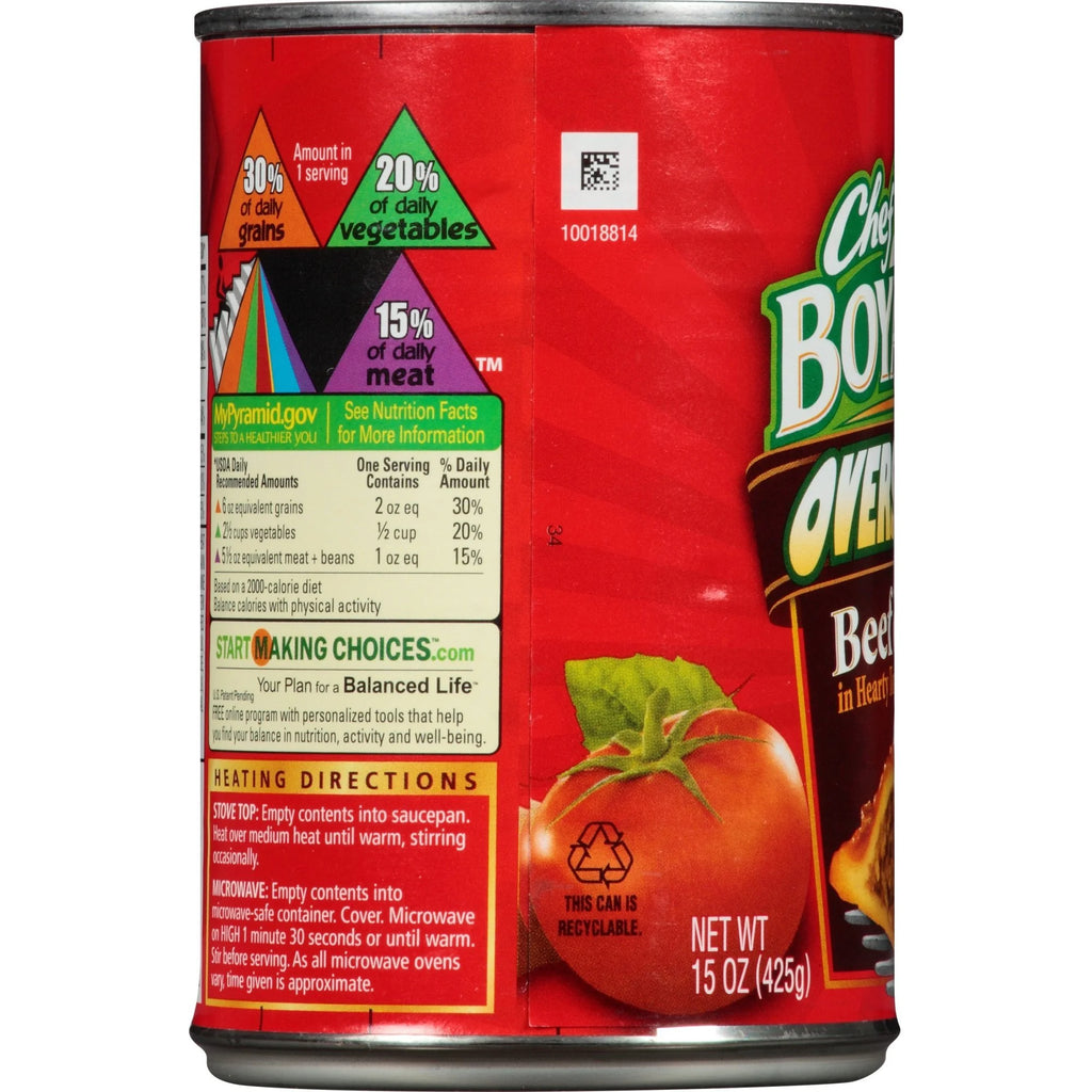 15 Oz Pack Of 4 Beef Ravioli R225993