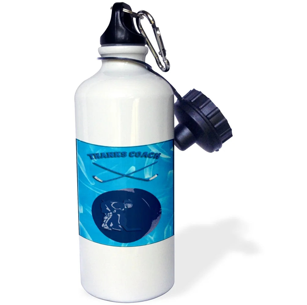 Hockey Sports Water Bottle 21 oz S997