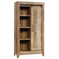 6 Shelf Storage Cabinet in Craftsman Oak C950