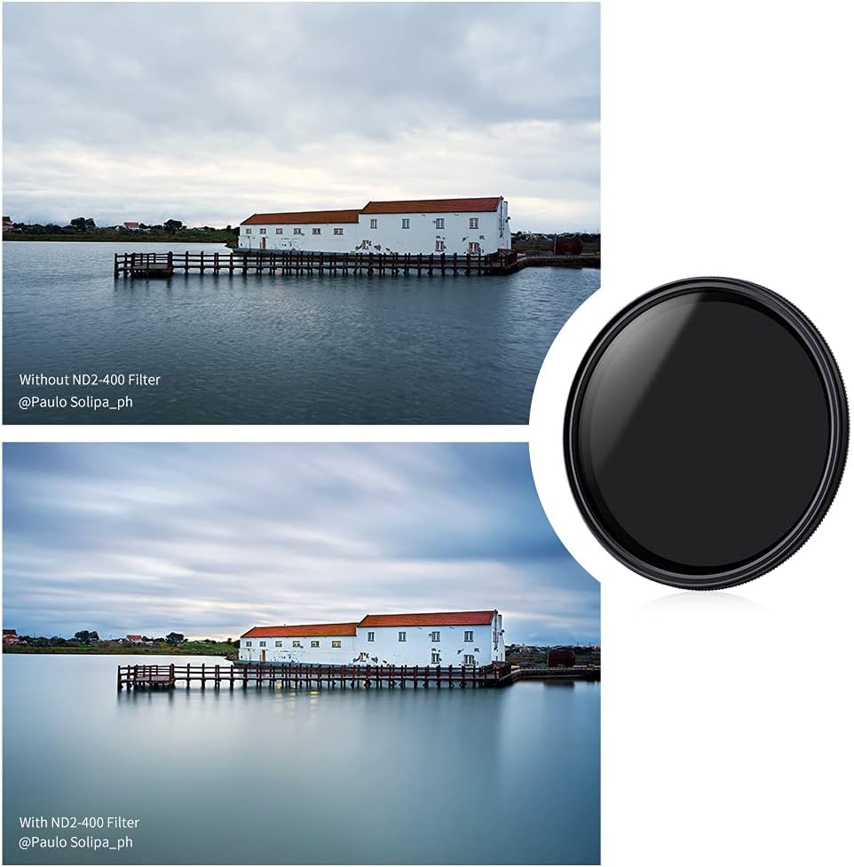 67mm Variable ND Lens Filter & Filter Cap Kit (2 Pcs) V538790